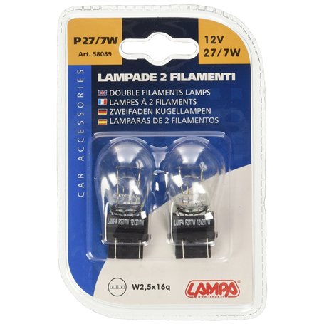 Lampa 58089 Ampoule à double filament