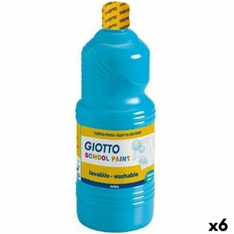 Gouache Giotto Cyan 1 L (6 Unités)