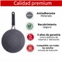 Lagostina Tempra Mineral Poêle antiadhésive en acier et aluminium avec revêtement minéral+ Ø 20 cm, poignée en silicone, effet p