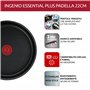 Lagostina Ingenio Essential Plus Poêle Ø 22 cm Poêle antiadhésive en Aluminium pour gaz et Four avec indicateur de Cuisson therm