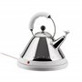 Alessi MG32 W Bouilloire Électrique Acier Inoxydable et Résine Thermoplastique Blanc