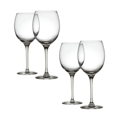 Alessi MAMI XL SET 4 VASOS VINO BLANCO VIDRIO CRISTALINO