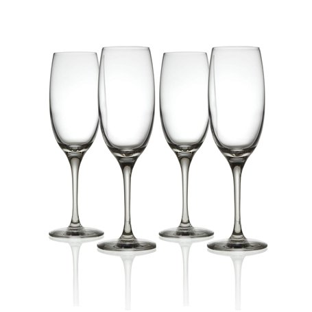 Alessi Mami XL Set 4 COPAS DE CHANPAGNE VIDRIO CRISTALINO