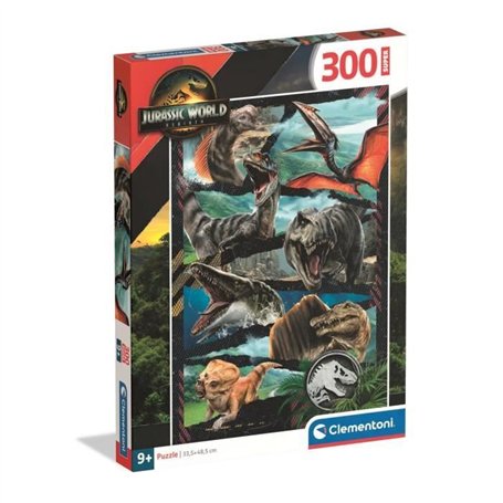 CLEMENTONI - 300 pieces Super - Jurassic World