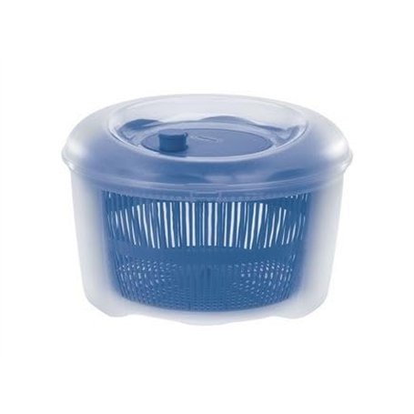 Centrifugeuse salade manuelle roquette géante couleur océan 24 cm 4