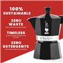 Cafetière Italienne Bialetti Moka Express Noir Aluminium 3 Tasses