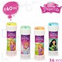DULCOP - Pack de 36 Bulles Princesse Disney - Bulles de Savon - 60 Ml - 047023 - Multicolore - Plastique - Licence Officiel - Jo