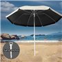 Embout de forage pour parasol de plage de plage de pied parapluie base fixation couleurs rouge bleu jaune vert abs résistant pra