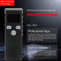 Enregistreur Vocal Numérique 192Kbps HD Réduction du Bruit Double Microphone Appareil D'enregistrement Portable Lecteur MP3 pour