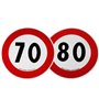 4R Quattroerre.it Indicateur Limite Vitesse 70 et 80 km/h Homologués EU