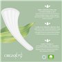 Protège-Slips Organyc pour String - Lot de 24, Coton Biologique Certifié, Ultra-Fins et Confortables, Idéaux pour une Fraîcheur 