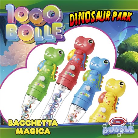 D-KIDZ Dynit : Baguette Magique Mille Bulles Dinosaur Park (Assortiment)