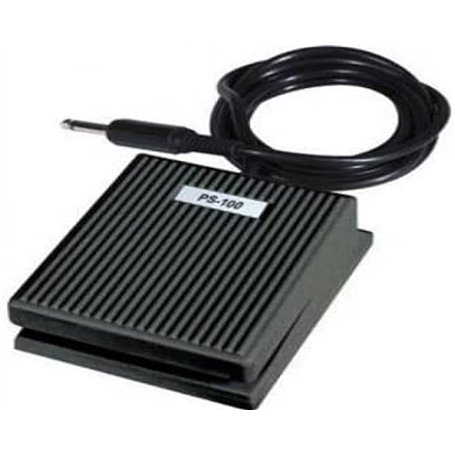 Studiologic - PS100 - Pedale de footswitch - contact intermittent (Unlatch) - Open At Rest - 1x jack 6.35 mono (2m)