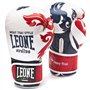 LEONE 1947 GN031 MUAY THAI Gants Boxe - Blanc - 16 oz