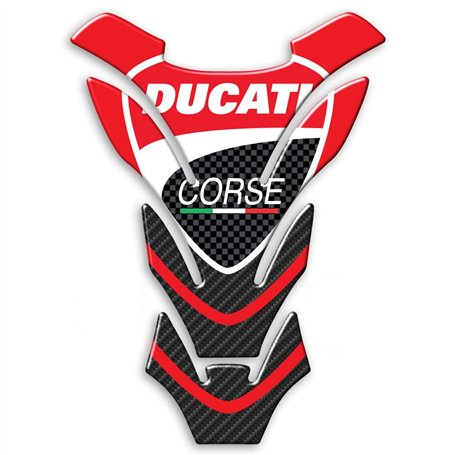 Protège réservoir Tank Pad adhésif en résine 3D Compatible avec Moto DUCATI - PD007