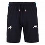Kappa - Short Adrin BWT Alpine F1 Team 2024 pour Homme - Noir - Taille S