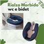 Rehausseur WC et bidet 10 cm auto-bloquant hydrofuge et lavable en EVA Rehausseur WC pour personnes âgées et handicapées. Siège