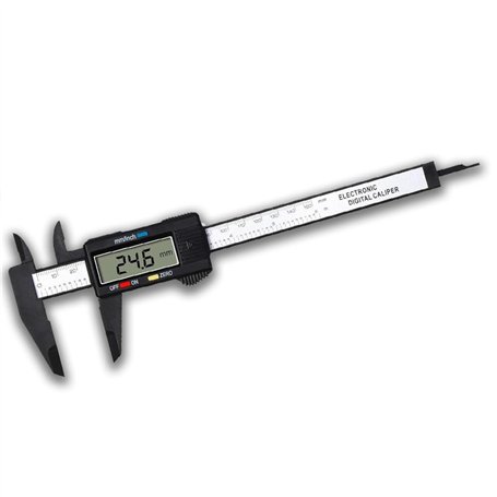 Calibre numérique de 150 mm Micromètre en acier inoxydable avec écran LCD