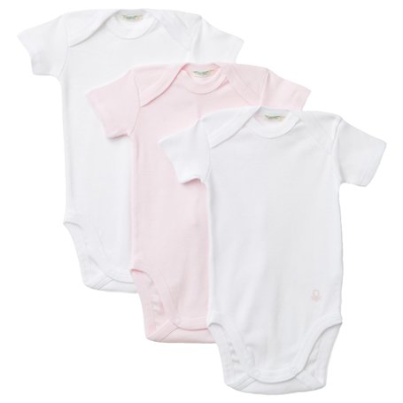 United Colors of Benetton Set 3 Body 3gi70b079 Combinaison pour bébé et garçon