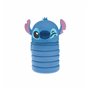 Seven Lilo & Stitch - Trousse Extensible en Silicone 2 en 1 - Stitch - Bleu - Trousse pour l'école - Porte-Stylo de Table