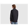 United Colors of Benetton Chemise 5x3luq049, Noir, M Hommes