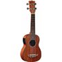 EKO Guitars 06201016 Duo Ukulélé soprano acoustique et électrique - Acajou