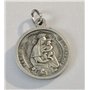 Médaille de Saint Pio de Pietralcina (Père Pio) - Fabriquée en haut Relief - 100 Made in Italy