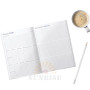 Sunrise Agenda d'enseignant 2025 2026 Registre 10 classes - Format 19 x 27 cm - Agenda pour professeur hebdomadaire pour sac age