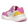 Geox J Loftus Girl A Basket, DK Pink/Yellow, 30 EU