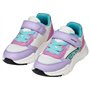 Geox J Loftus Girl A Basket, Lilac/Turquoise, 33 EU