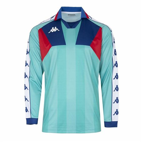 Maillot de Football à Manches Courtes pour Homme Kappa Amario Bleu Rouge