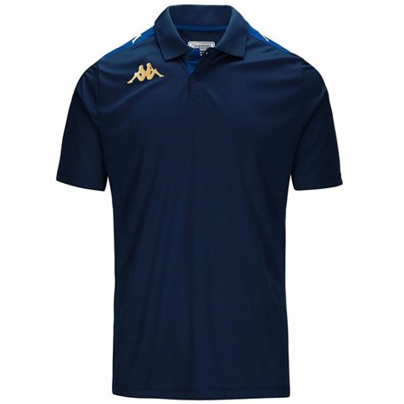 Polo à manches courtes homme Kappa 4Futbol Ghiolo Bleu 2XL