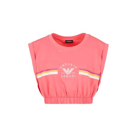 Emporio Armani Crop Top T-Shirt Femme