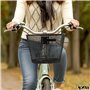 IPEA Panier de Vélo Avant en Maille Métallique Noire - 21 x 24 cm - Panier Porte-Bagages pour Vélo Classique et VTT - Léger, Rob