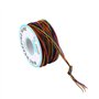 Marhynchus 30AWG Câble de Fil électrique, coloré P/N B-30-1000 Fil de raccordement en cuivre étamé 8 Fils Emballage Câble de Tes