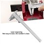 Pied à coulisse de haute précision en acier au carbone métal Vernier pied à coulisse micromètre jauge outil de mesure 0-150mm
