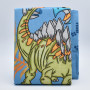 hermet Dinosaures | Parure de lit Simple | 1 Place | 100% Coton