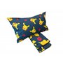 hermet 6337 673 PK01 Drap-Housse avec Taie d'oreiller Pokemon pour Lit Simple, 100% Coton
