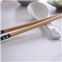 IBILI - Set pour Ramen Sapporo, Bol + Cuillère + 2 Baguettes, Porcelaine, Blanc