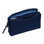 Trousse Fourre-Tout Triple El Pulpo   Bleu Blue marine 22 x 12 x 3 cm