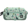 Trousse Fourre-Tout Triple Bits&Bobs Jungle Multicouleur 23 x 10 x 10 cm