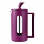 Théière Oroley Aubergine Acier inoxydable Verre Borosilicaté 350 ml