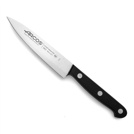 Couteau de cuisine Arcos serie universal Noir Acier 12 cm