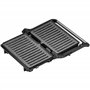 Mini grill électrique Grunkel GRL-MARBLE, 1000 W, plaques 23 x 14,5 cm, antiadhésif, ouverture 180°, noir