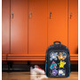 CYPBRANDS Pokémon Mochila Escolar-Geo, Sac à Dos Mixte Enfant, Noir, Estandar