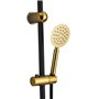Colonne de douche Fontastock Noir Doré Acier inoxydable ABS Chrome