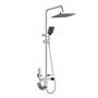 Colonne de douche Fontastock Argenté Acier inoxydable ABS Plastique Chrome