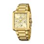 Montre FESTINA pour Homme F20638/2 Timeless Chronograph Boîtier en Acier Inoxydable Doré Bracelet en Acier Inoxydable Doré