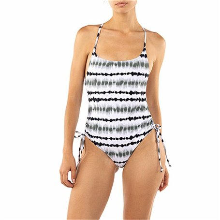 Maillot de bain femme Alphaventure Sutare Blanc Noir