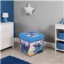 Superdiver - Coffre de rangement et tabouret Stitch - Licence Officielle Disney - 30x30x30 cm - Pouf pliable avec couvercle remb
